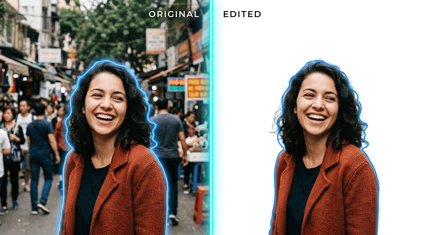 Как удалить фон с фото бесплатно нейросетью